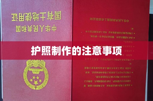 原阳护照制作的注意事项