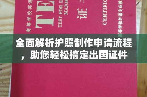 原阳全面解析护照制作申请流程，助您轻松搞定出国证件