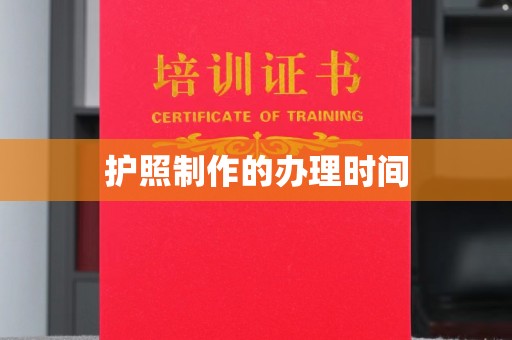 原阳护照制作的办理时间