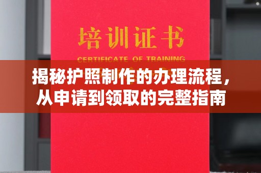 原阳揭秘护照制作的办理流程，从申请到领取的完整指南