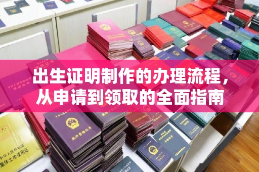 原阳出生证明制作的办理流程，从申请到领取的全面指南