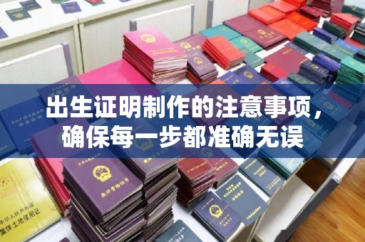 原阳出生证明制作的注意事项，确保每一步都准确无误