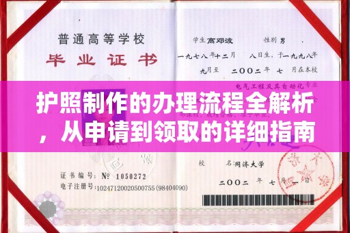 原阳护照制作的办理流程全解析，从申请到领取的详细指南