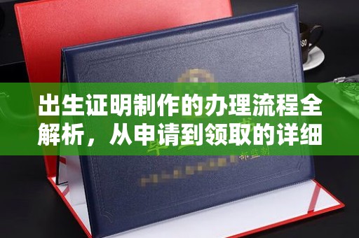 原阳出生证明制作的办理流程全解析，从申请到领取的详细指南