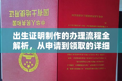 原阳出生证明制作的办理流程全解析，从申请到领取的详细指南