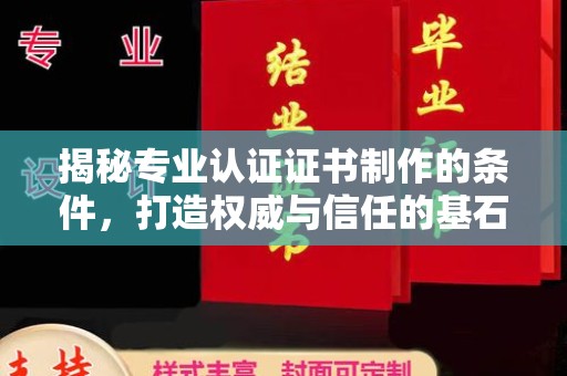 原阳揭秘专业认证证书制作的条件，打造权威与信任的基石