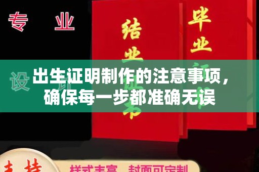 原阳出生证明制作的注意事项，确保每一步都准确无误