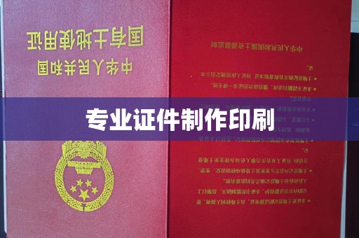 原阳专业证件制作印刷